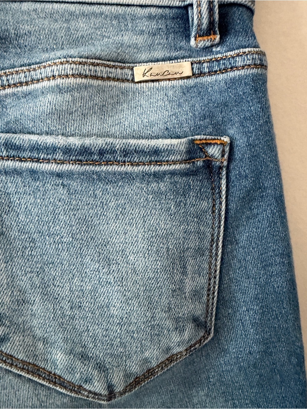 KanCan Dalton Mid-Rise Fringe Ankle Skinny Jeans - Picture 7 of 8
